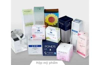 In bao bì hộp giấy mỹ phẩm giá rẻ